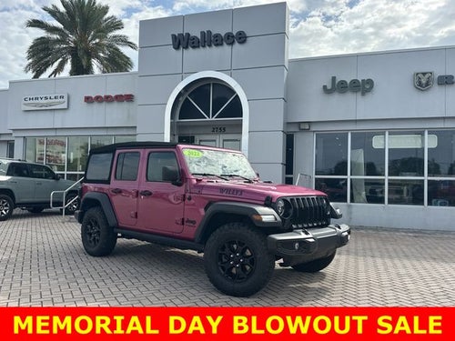 2022 Jeep Wrangler Unlimited Willys