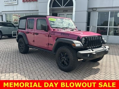 2022 Jeep Wrangler Unlimited Willys