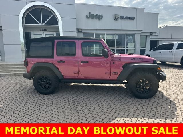 2022 Jeep Wrangler Unlimited Willys