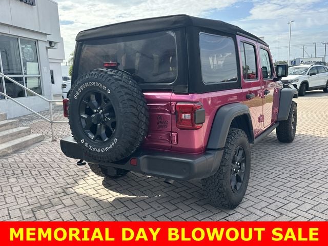 2022 Jeep Wrangler Unlimited Willys