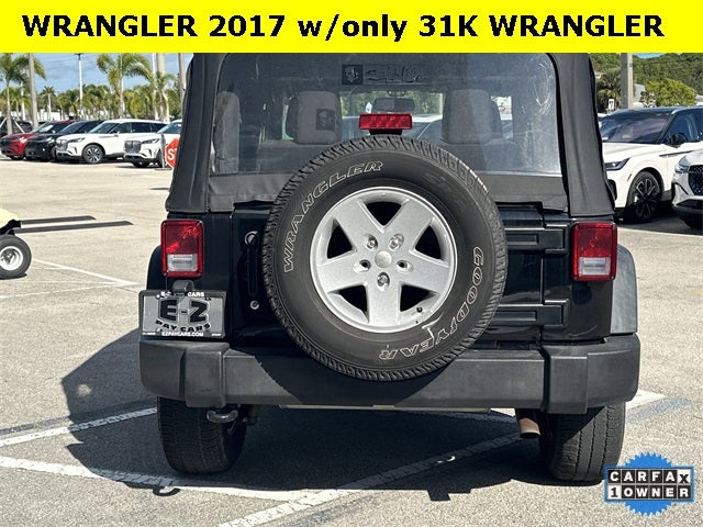 2017 Jeep Wrangler Sport Sport
