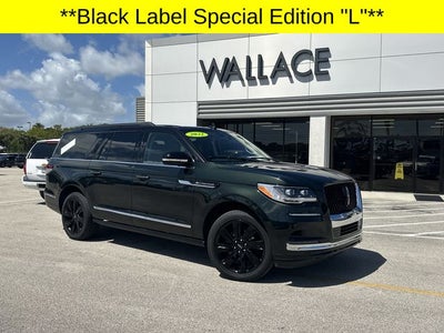 2022 Lincoln Navigator L Black Label Special Edition Pkg