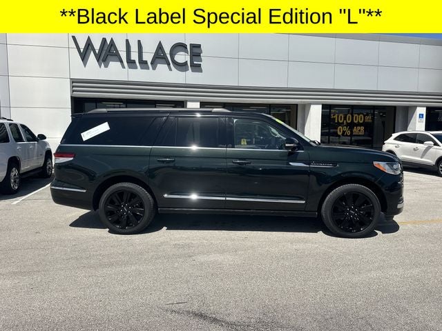 2022 Lincoln Navigator L Black Label Special Edition Pkg