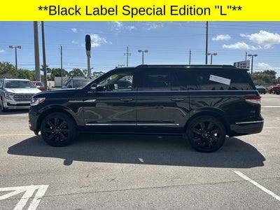 2022 Lincoln Navigator L Black Label Special Edition Pkg