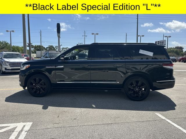 2022 Lincoln Navigator L Black Label Special Edition Pkg