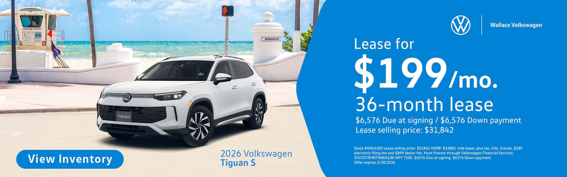 Tiguan Special Offer
