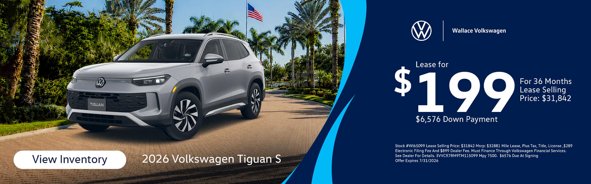 Tiguan Special Offer