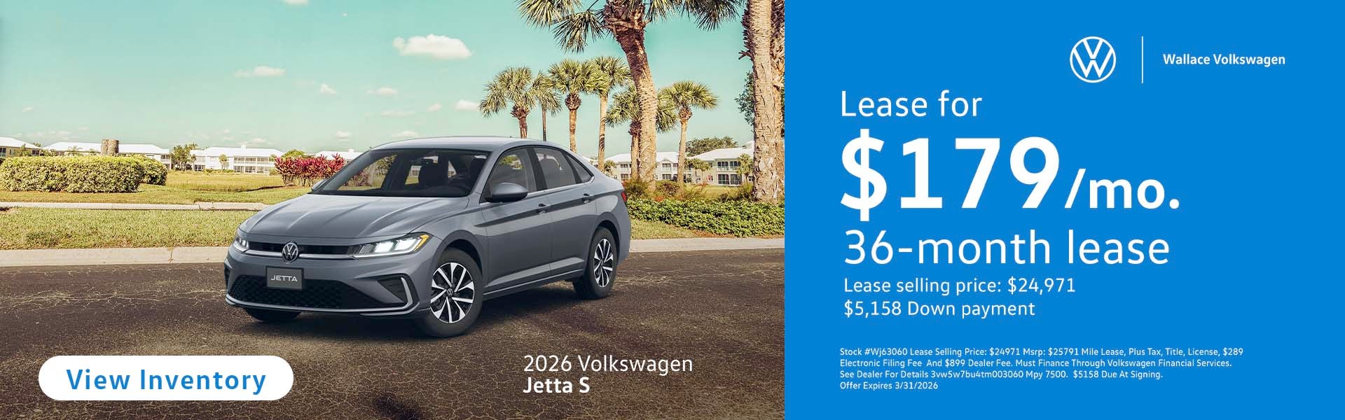 Jetta Special Offer