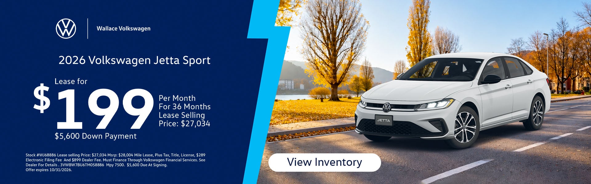 Jetta Special Offer