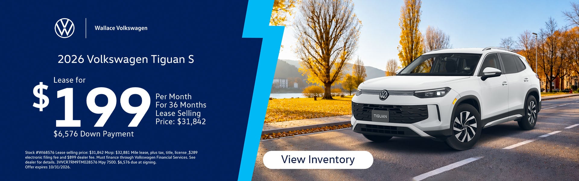 Tiguan Special Offer